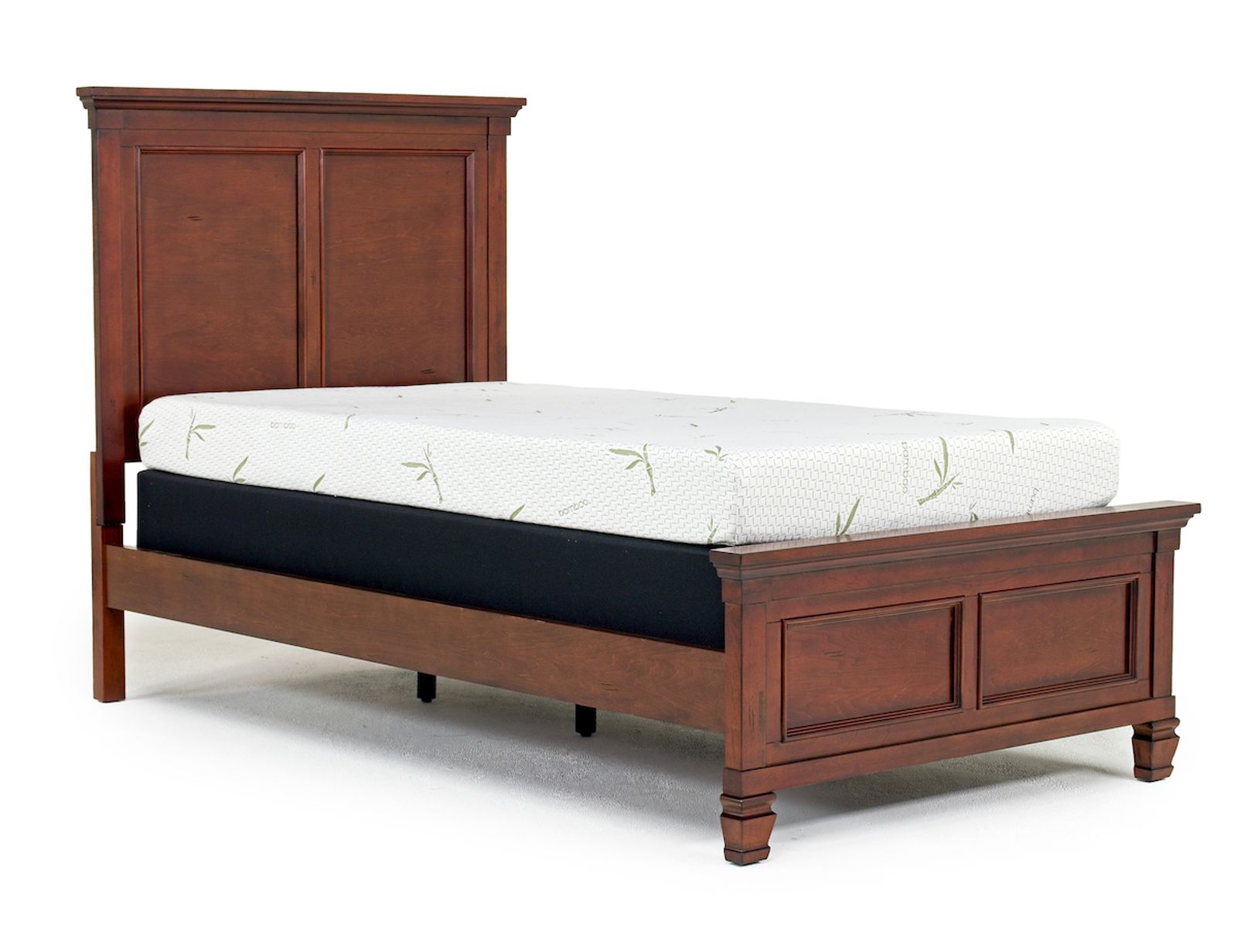 Tamarack Panel Bed in Cherry, Twin