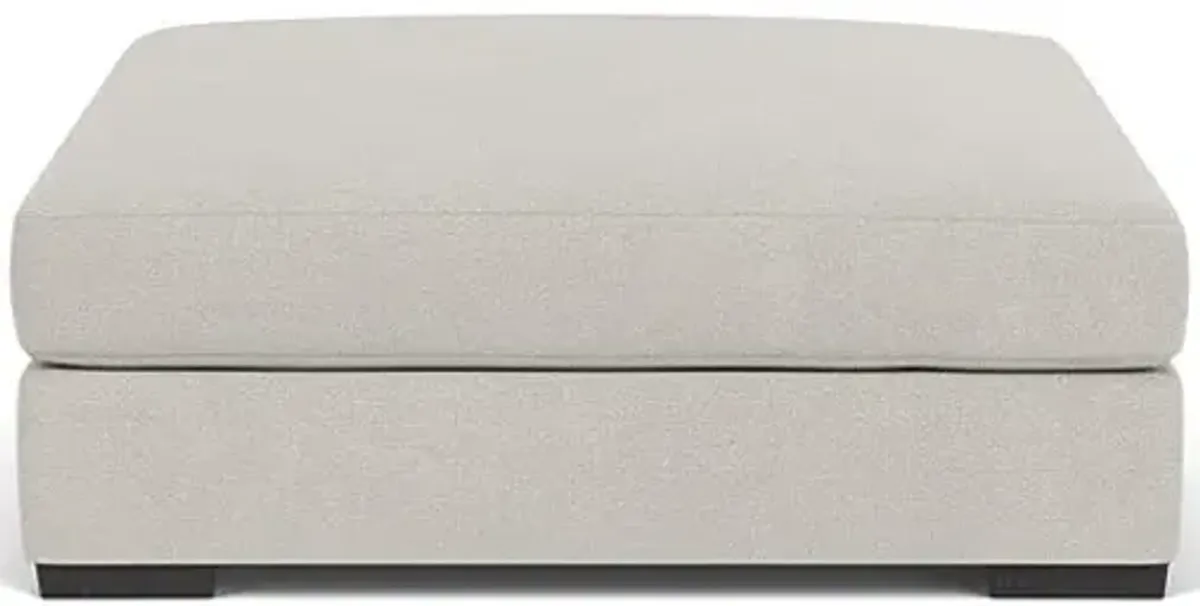 Bermuda Cocktail Ottoman in Telly Linen