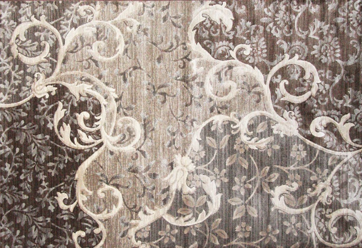 Sonoma Rug in Brown Wisps, 8 X 10