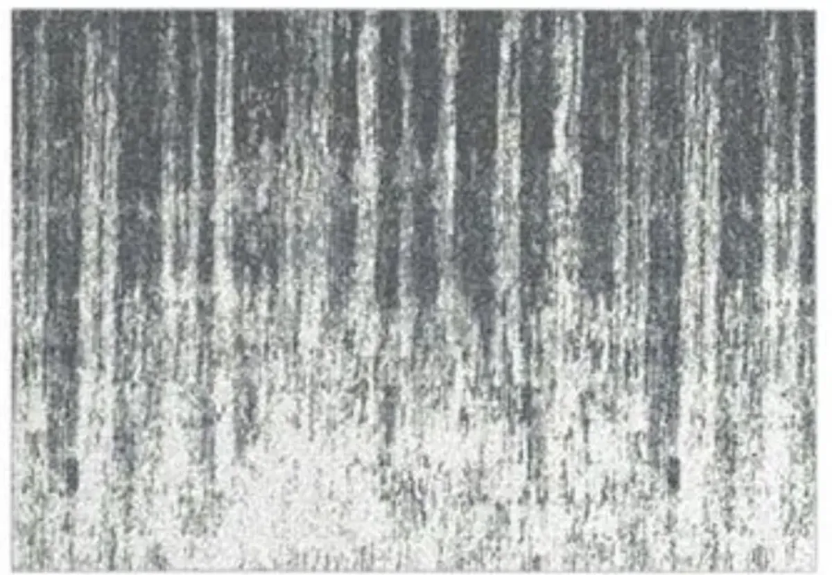 Granada Rug in Strie Gray, 5 X 8