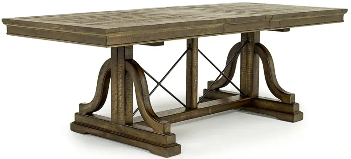 Bay Creek Extendable Dining Table in Toasted Nutmeg