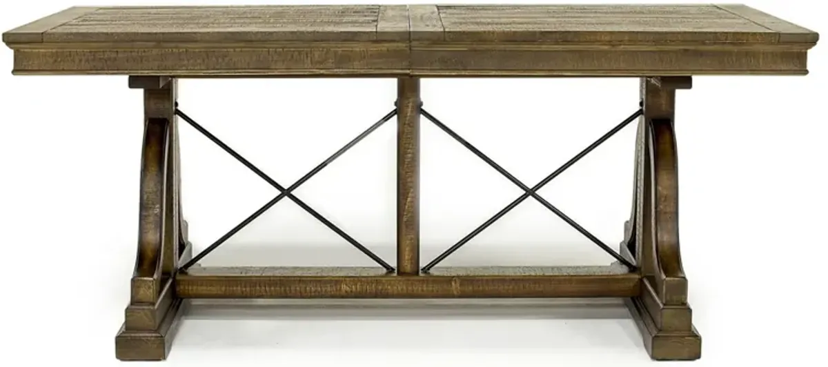 Bay Creek Extendable Dining Table in Toasted Nutmeg