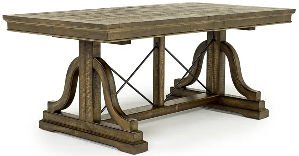 Bay Creek Extendable Dining Table in Toasted Nutmeg