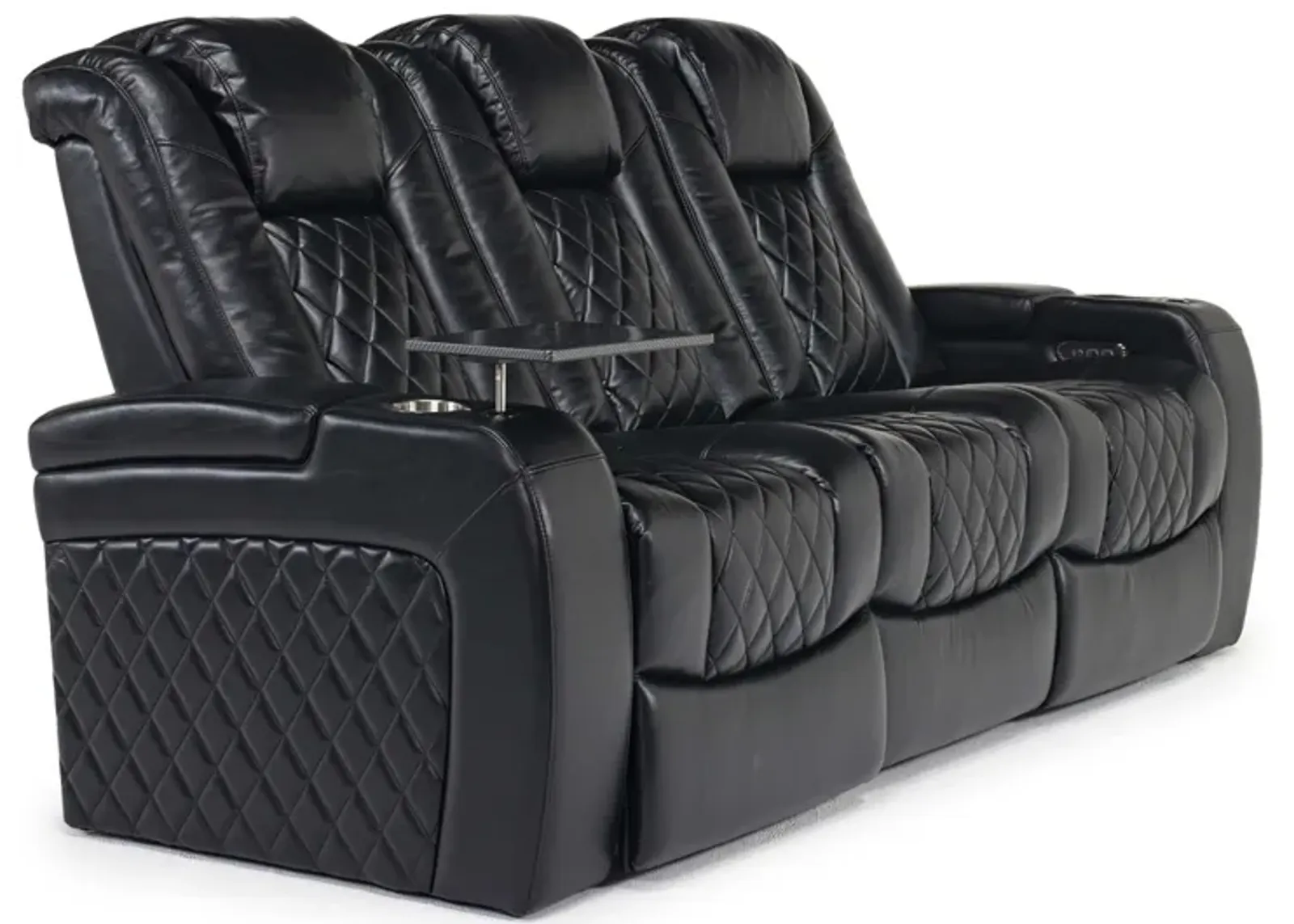 Viper 2 Power Sofa in Black