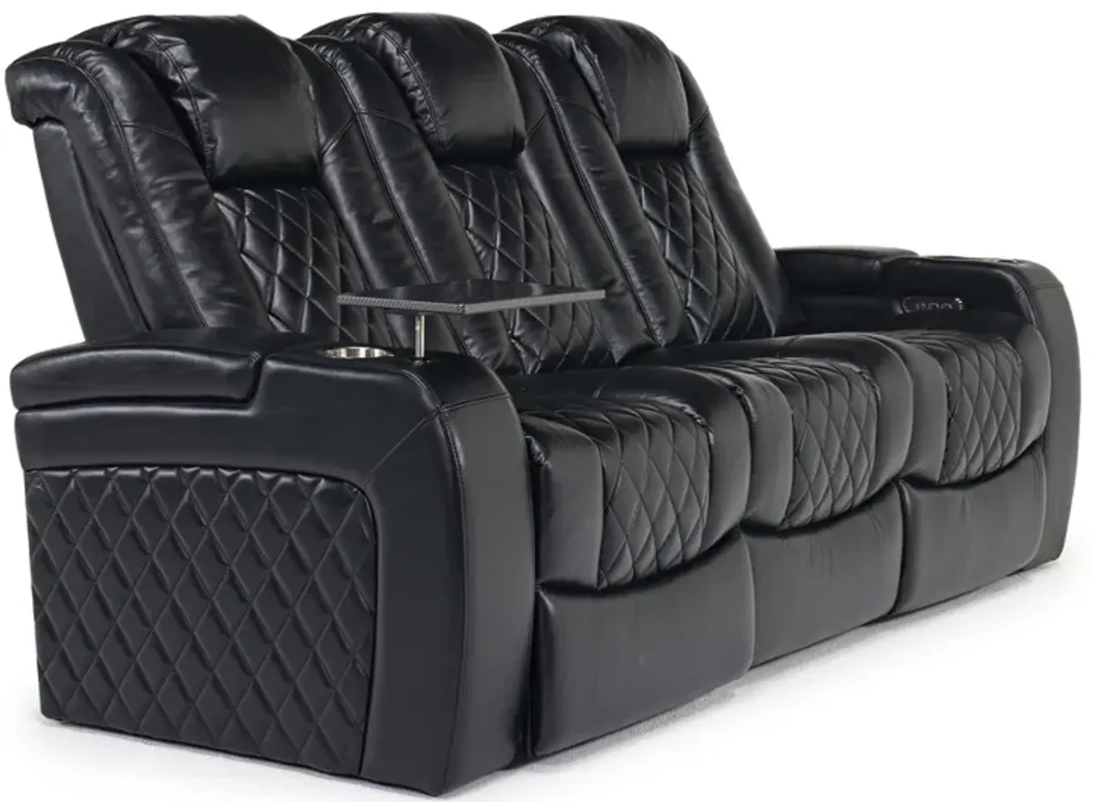 Viper 2 Power Sofa in Black