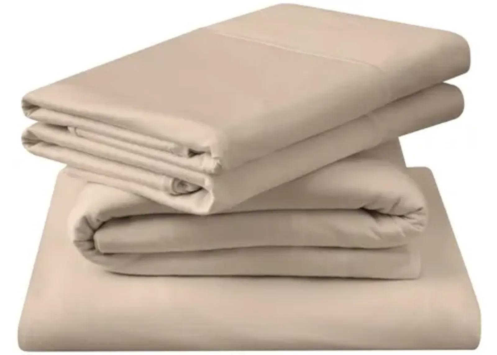 Tempur-Pedic Breeze Sheets in Sandstone, Split Eastern King (2)