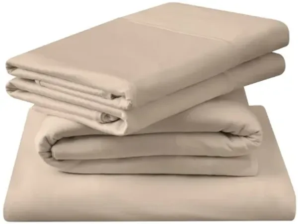 Tempur-Pedic Breeze Sheets in Sandstone, Split Eastern King (2)
