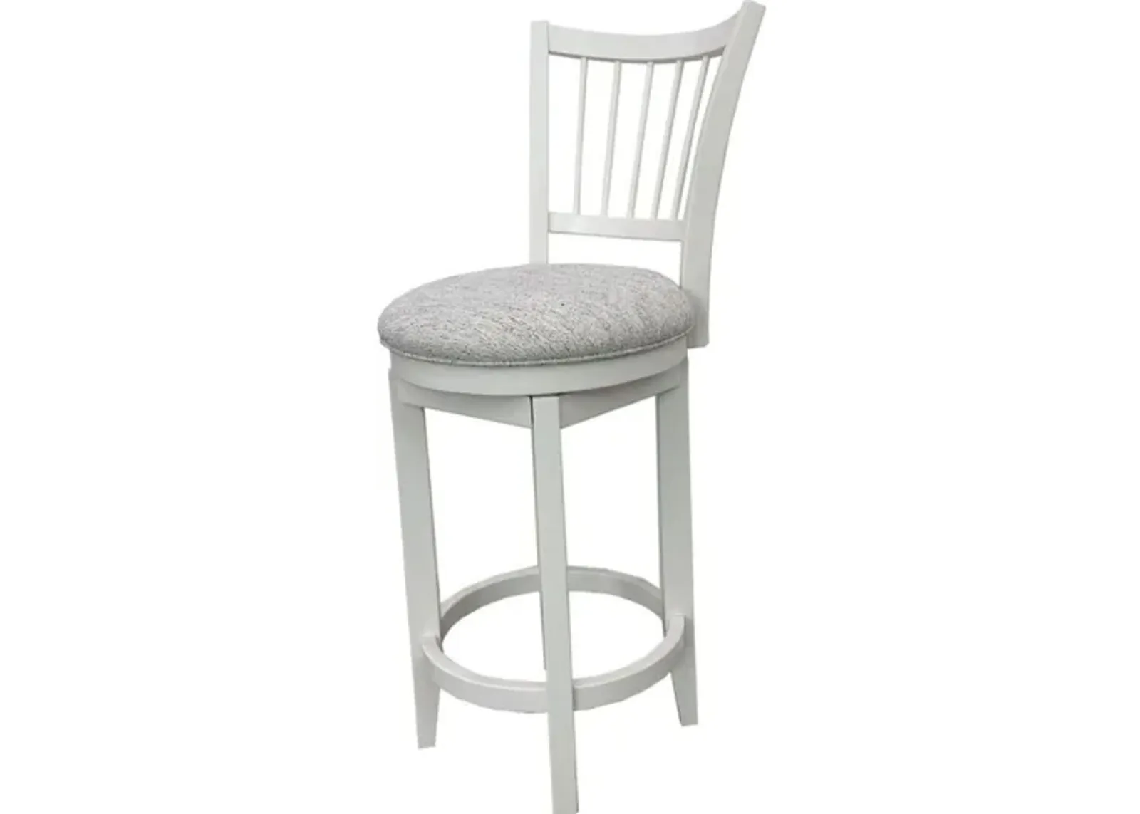 Americana Swivel Barstool in Cotton