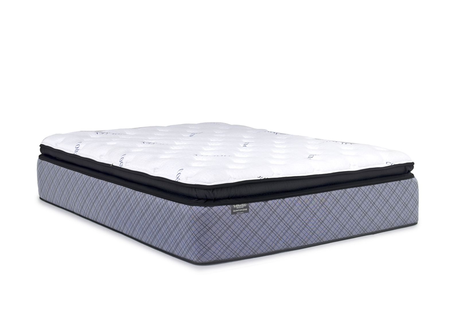 Sherwood Quantum Edge Jumbo Pillow Top Mattress, Queen