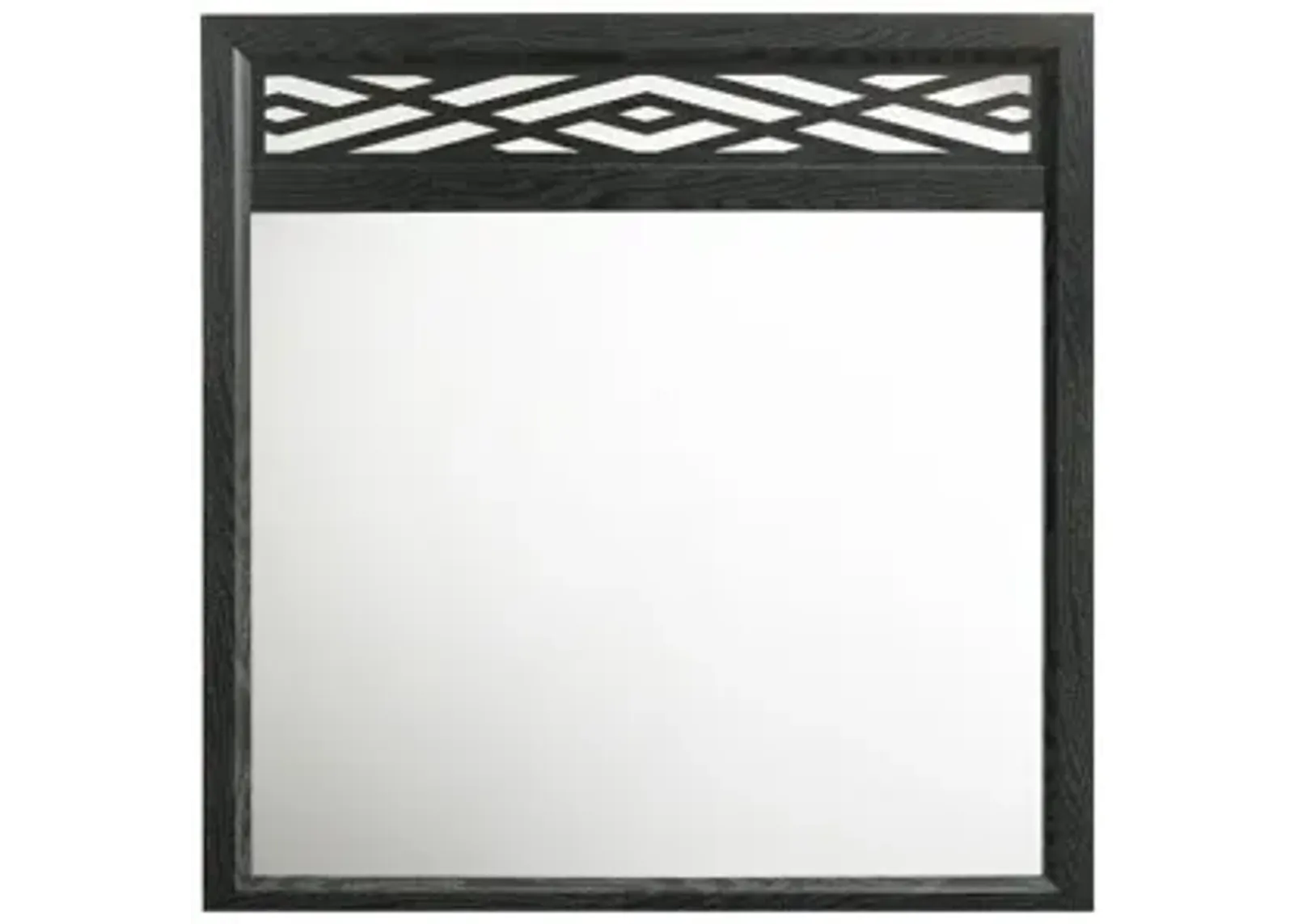 Obsidian Mirror in Black