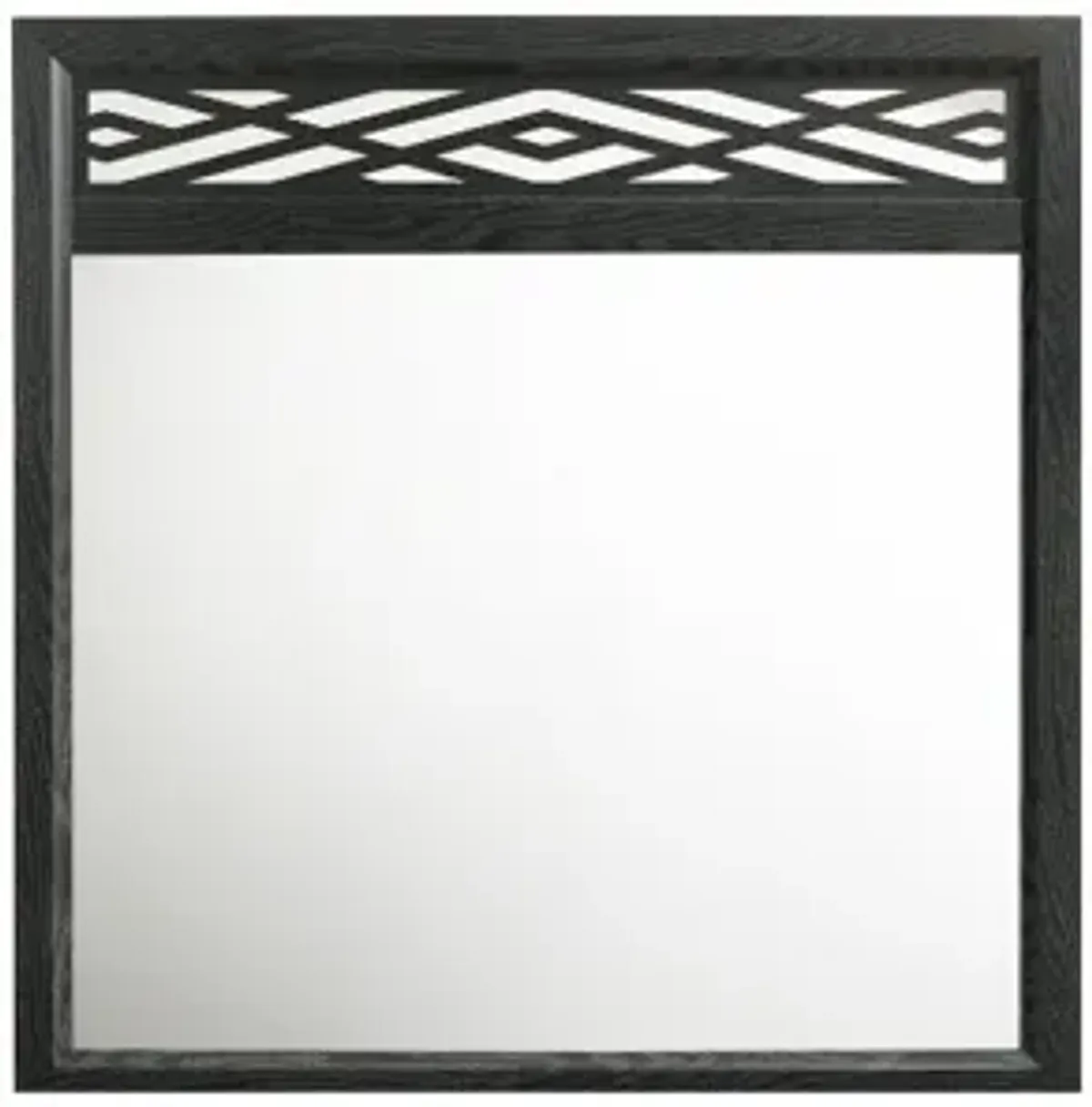 Obsidian Mirror in Black