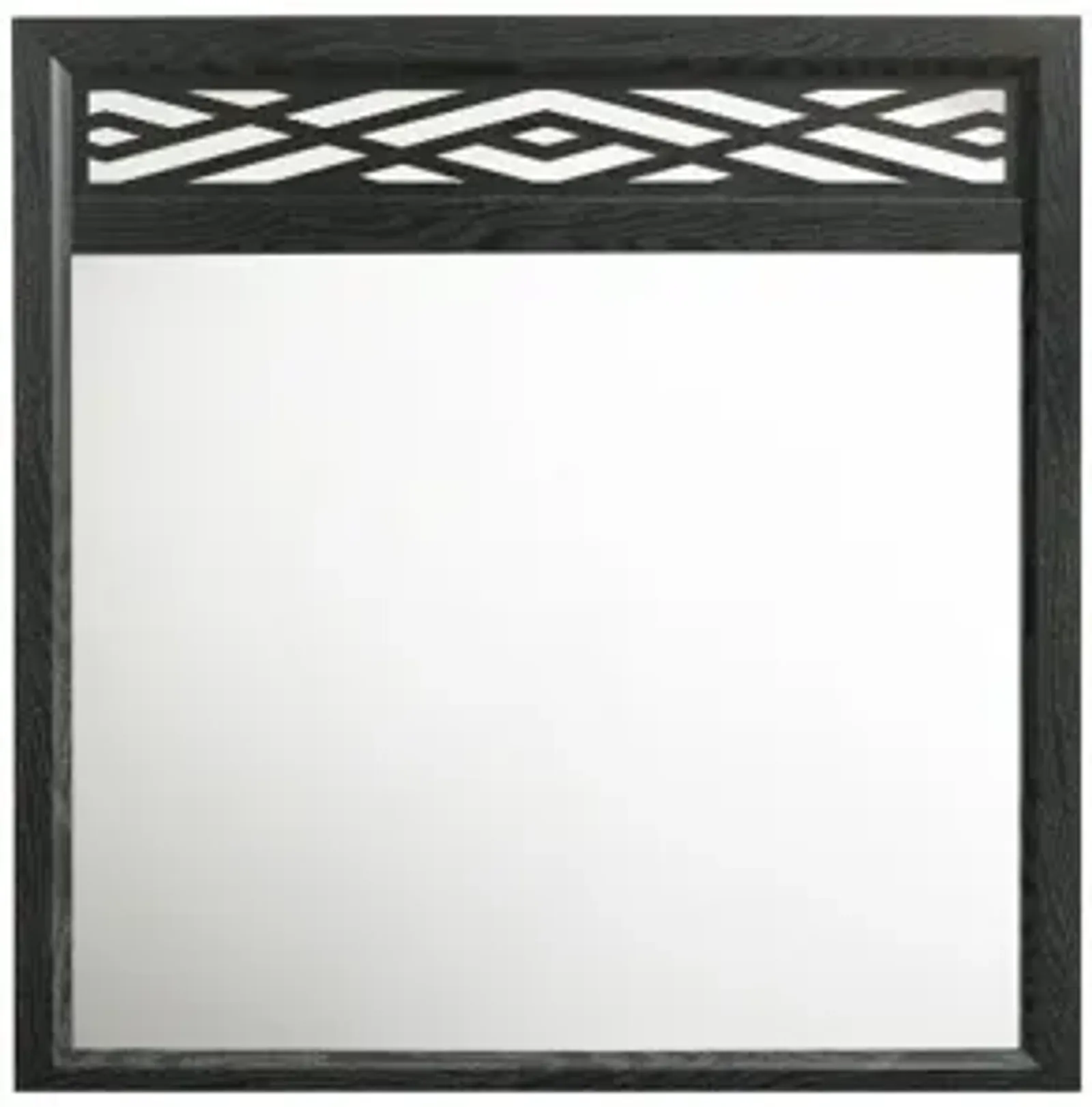 Obsidian Mirror in Black