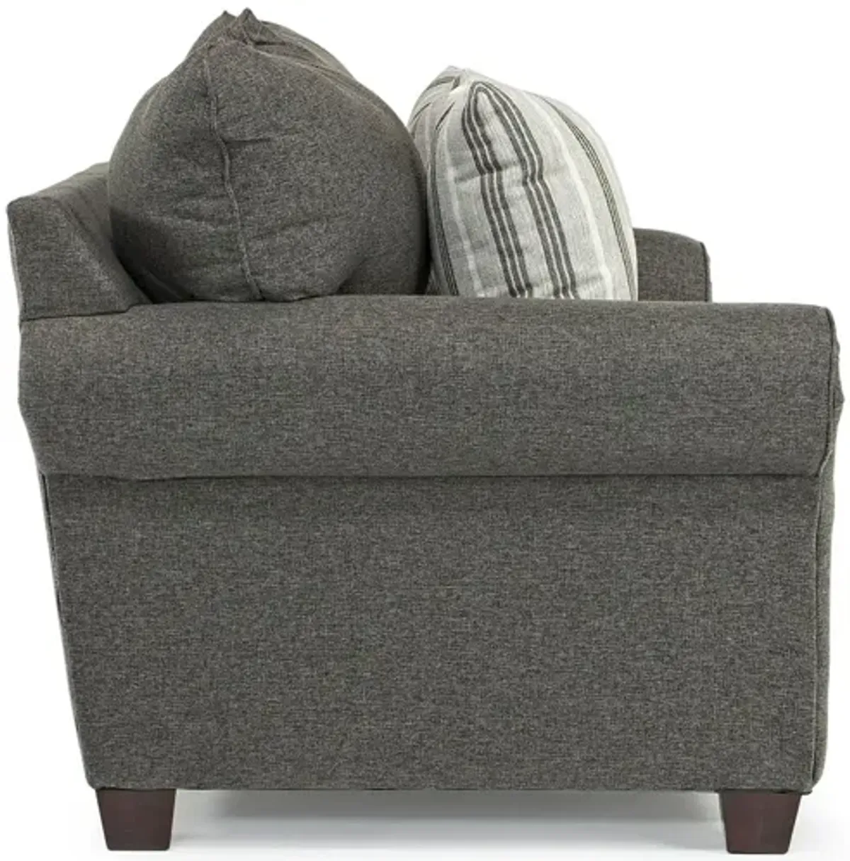 Cordoba Loveseat in Splash Charcoal