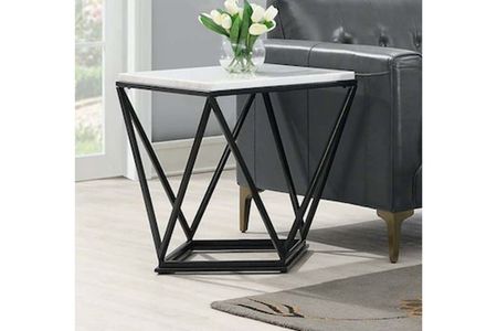 Conner End Table in Black