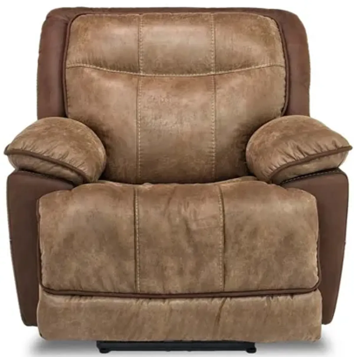 Bubba Gliding Recliner in Brown