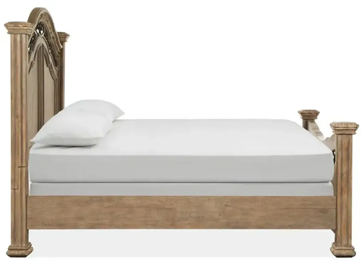 Durango Panel Bed in Fawn, Queen