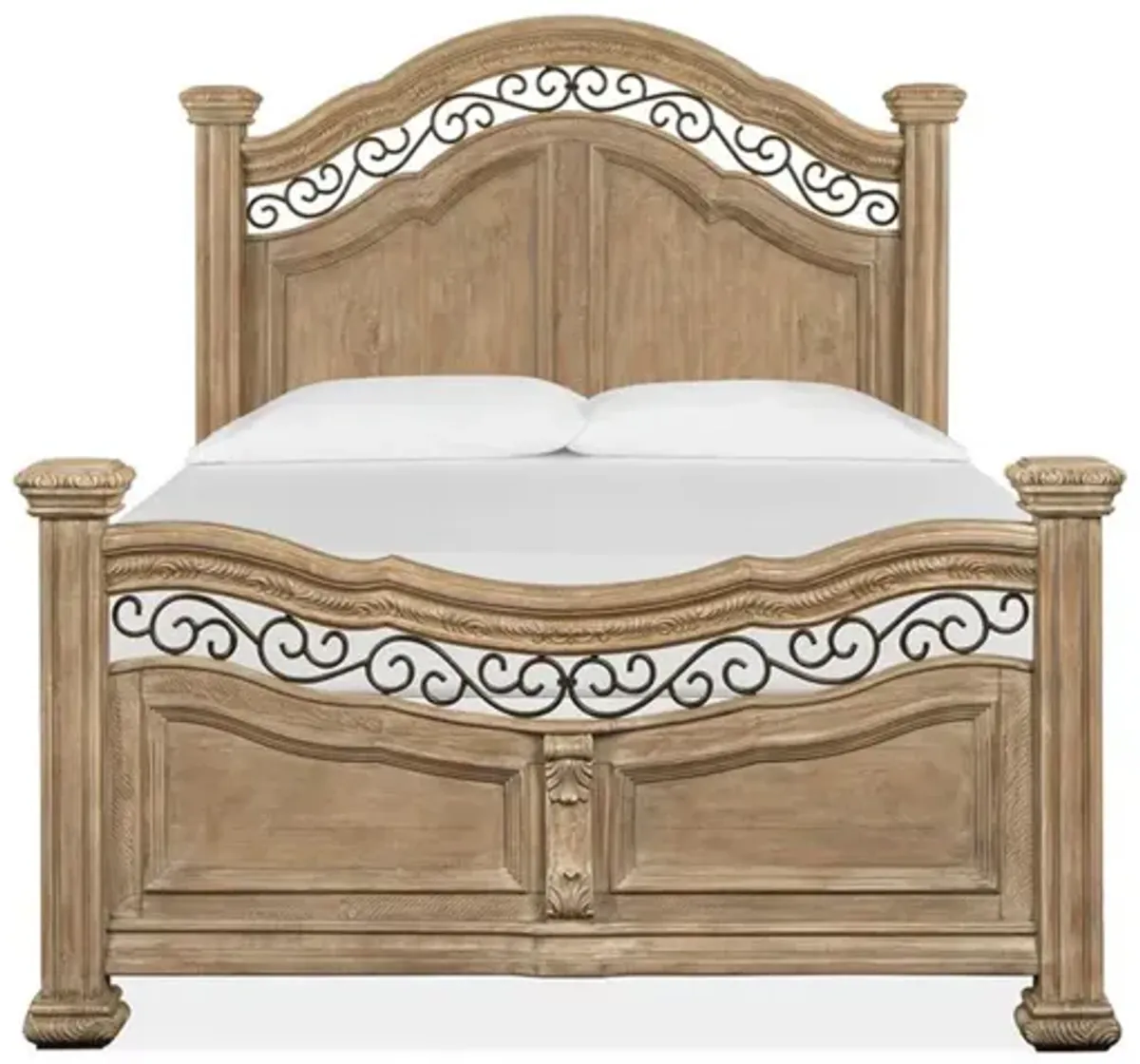 Durango Panel Bed in Fawn, Queen