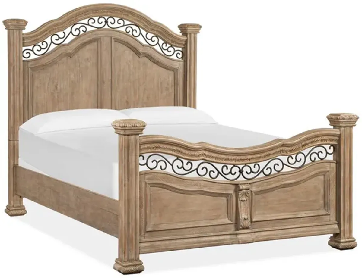 Durango Panel Bed in Fawn, Queen