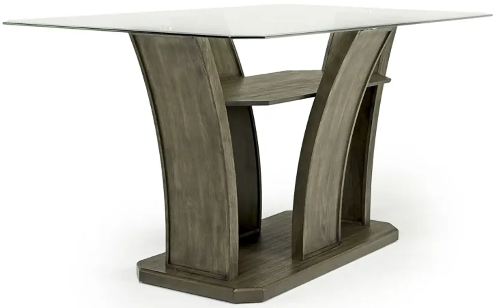 Dapper Counter Height Dining Table in Gray