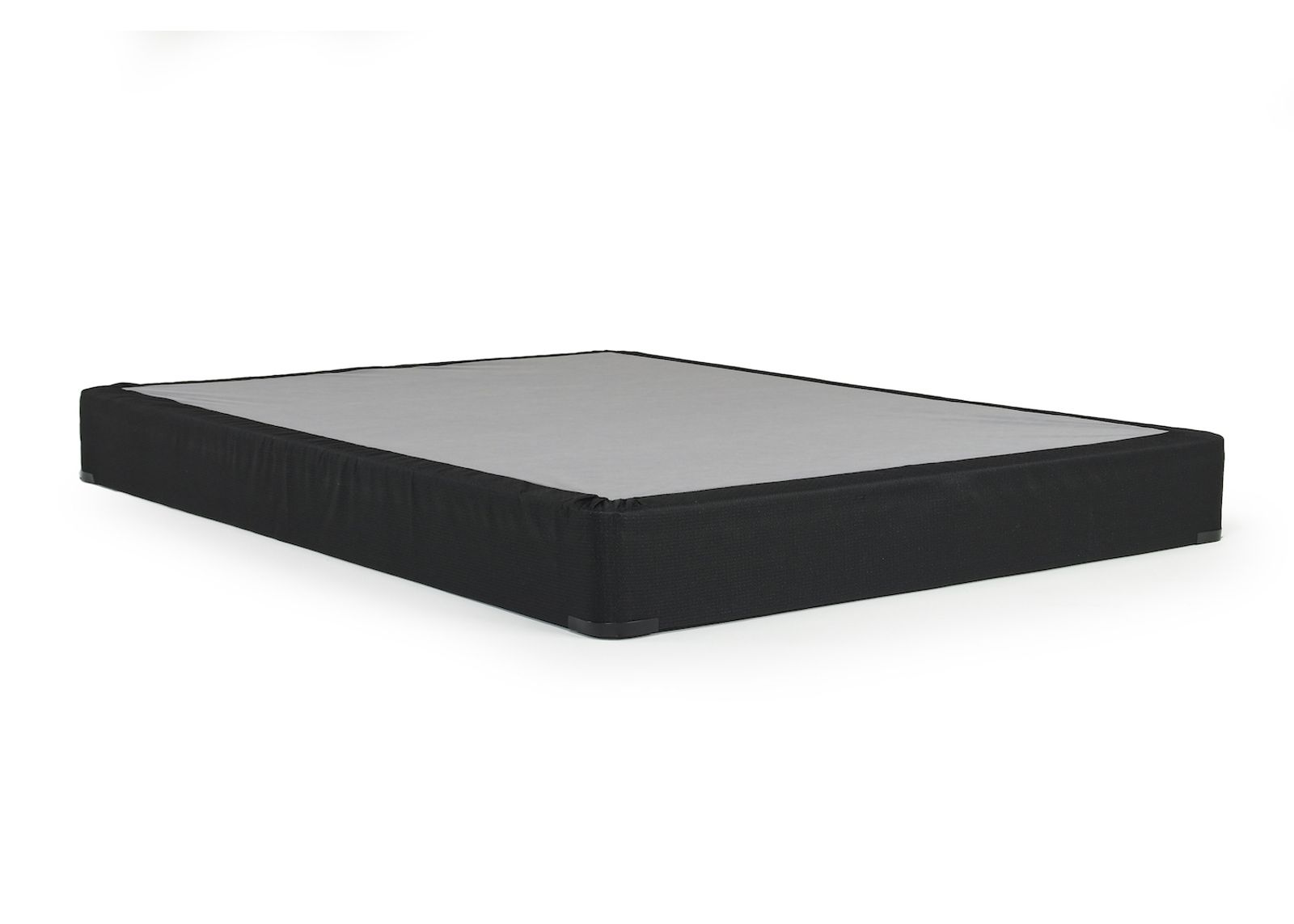 Sherwood Black Laminated Flat Foundation, Full, Low Profile