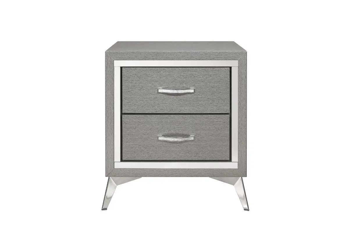 Huxley Nightstand in Gray