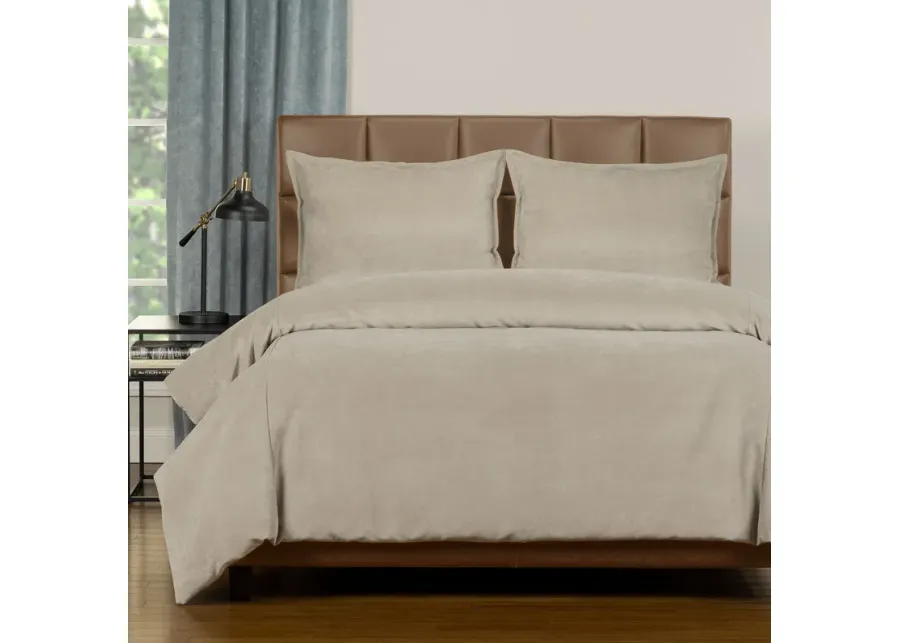 Padma Duvet Cover in Harbor Gray, Eastern King