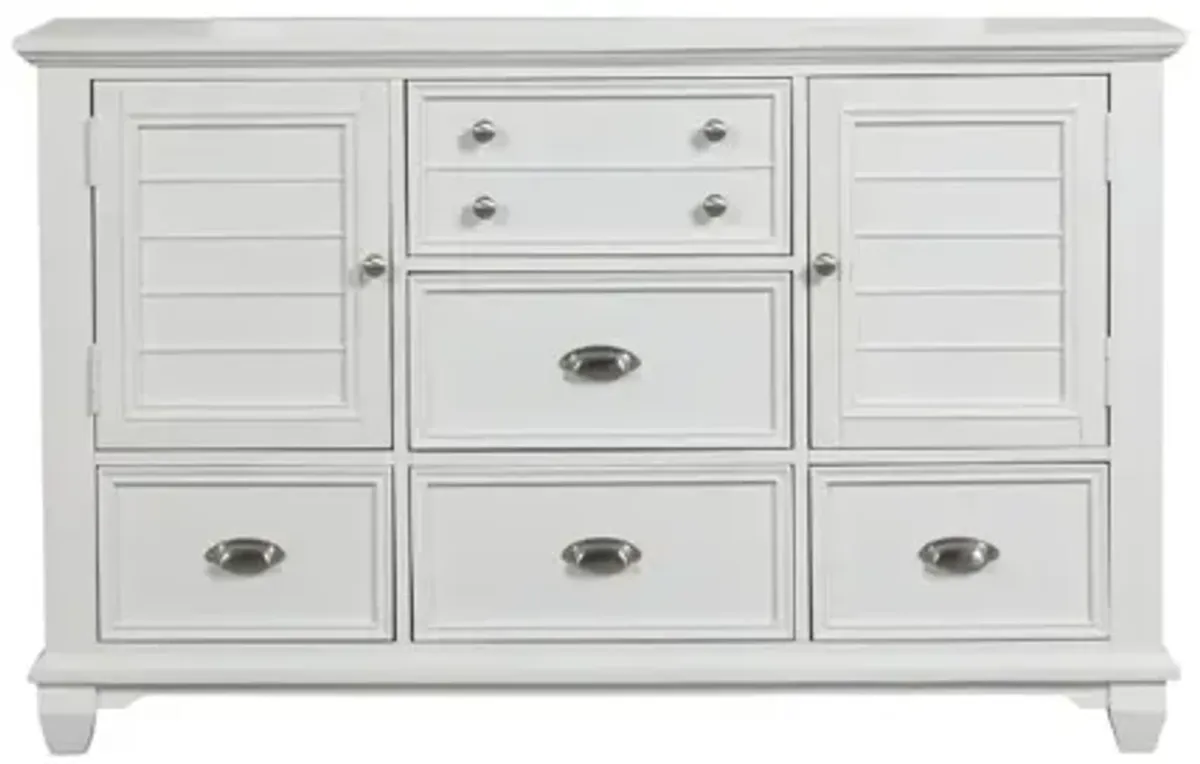 Jamestown Dresser in White