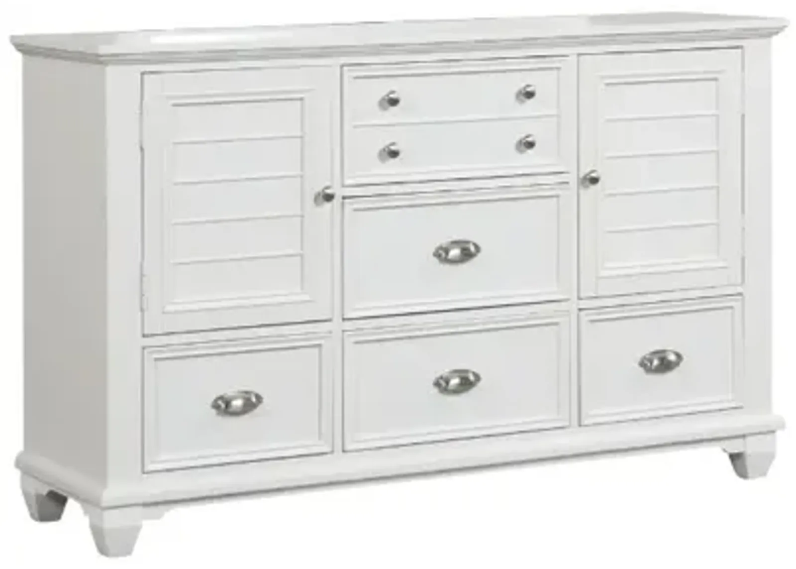 Jamestown Dresser in White