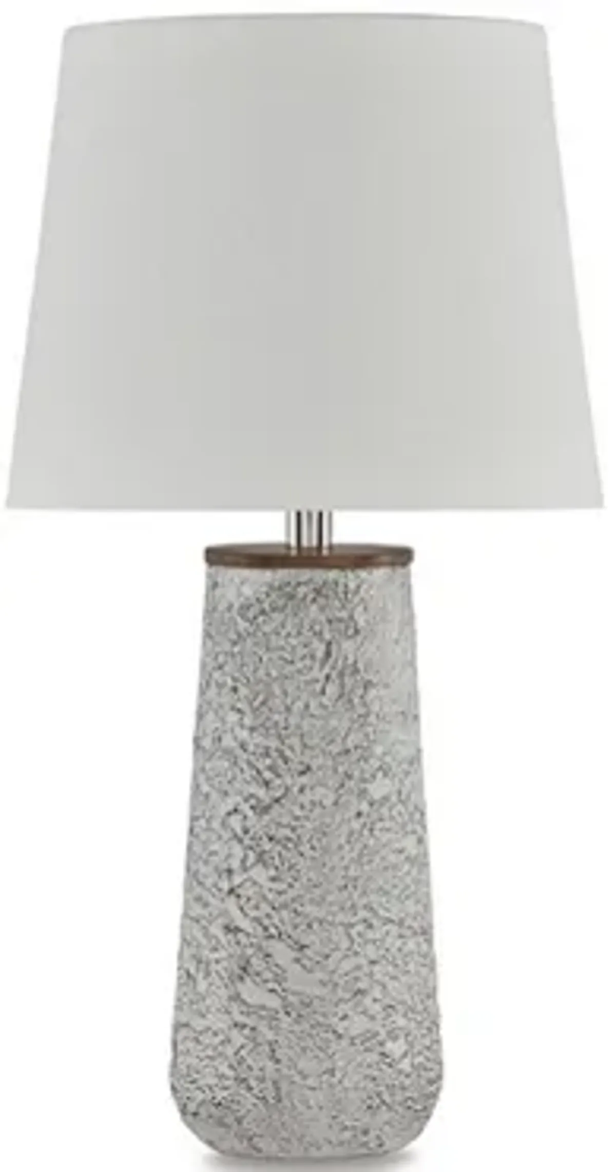 Chaston Lamp in Antiqued White