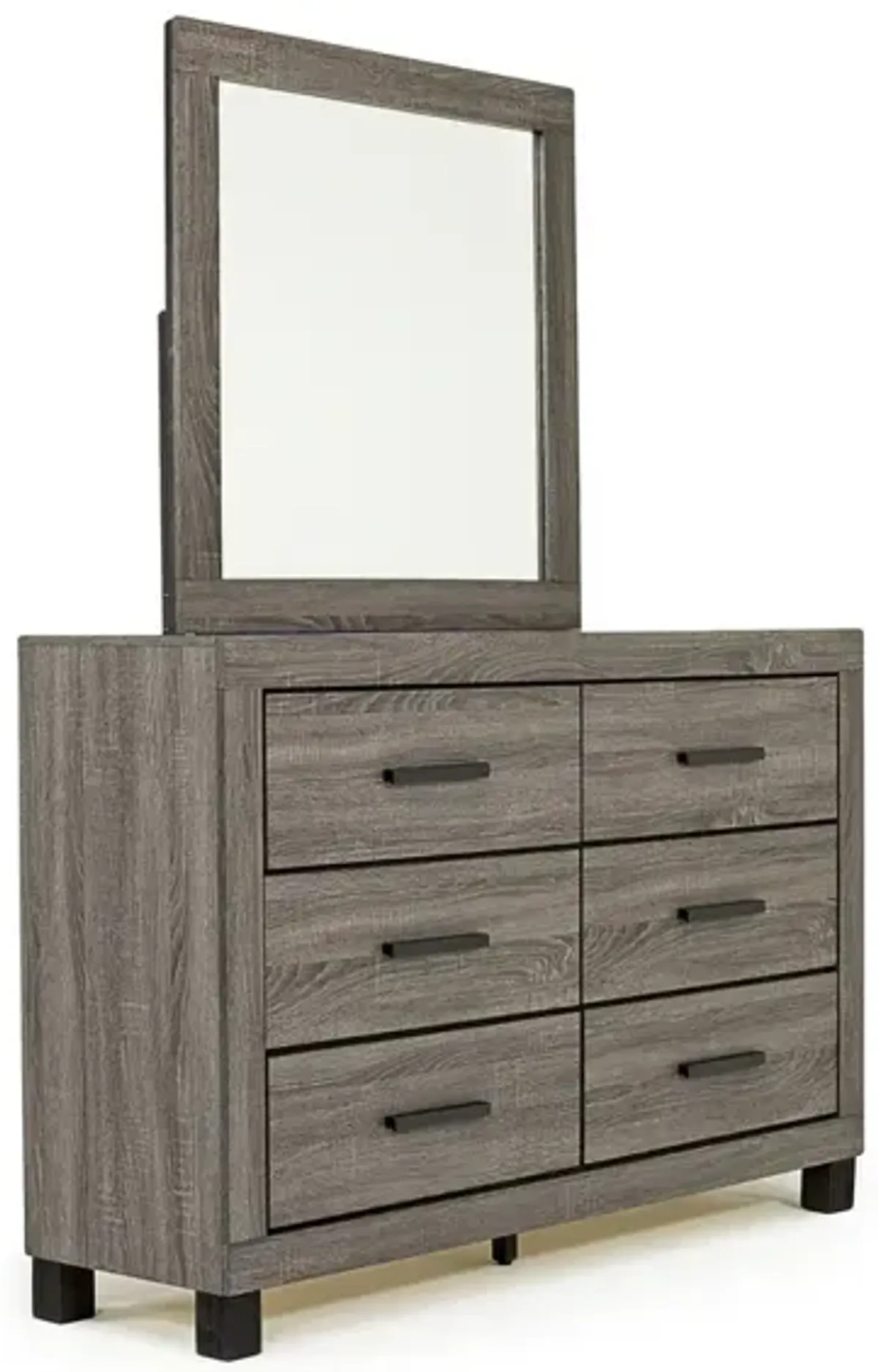 Naialyn Mirror in Gray