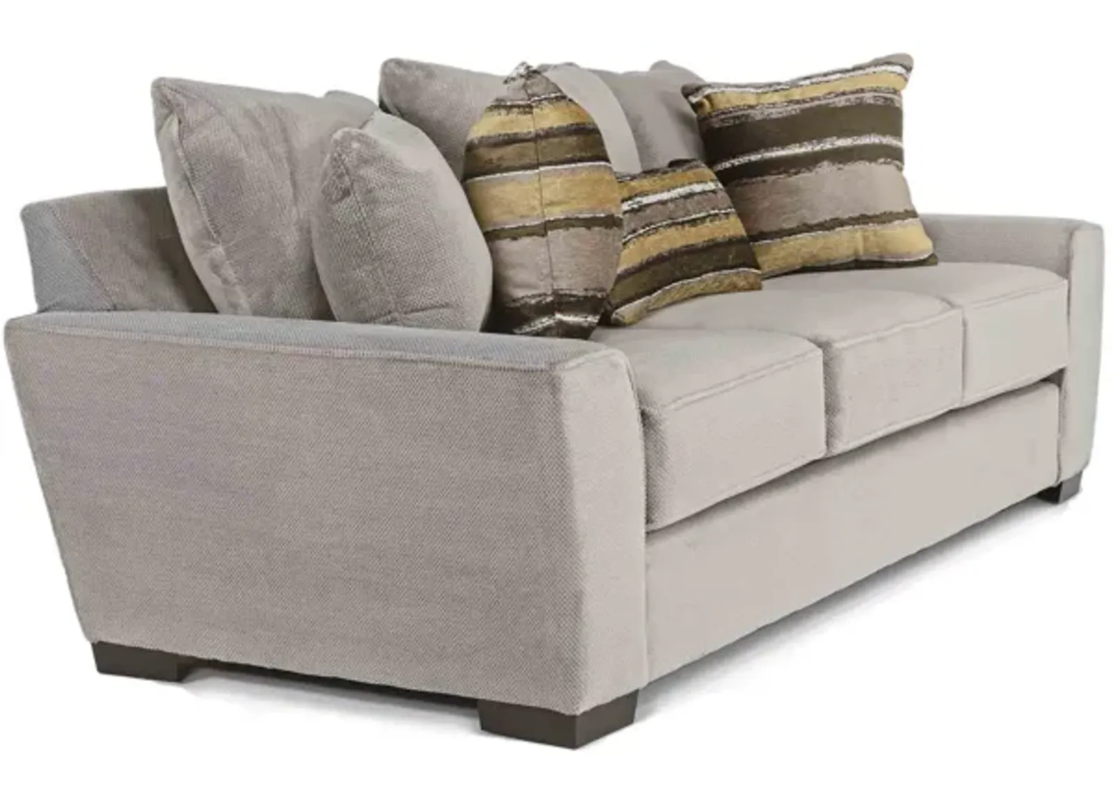 Oracle Large Sofa in Cooper Platinum