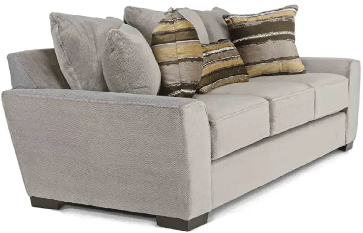 Oracle Large Sofa in Cooper Platinum