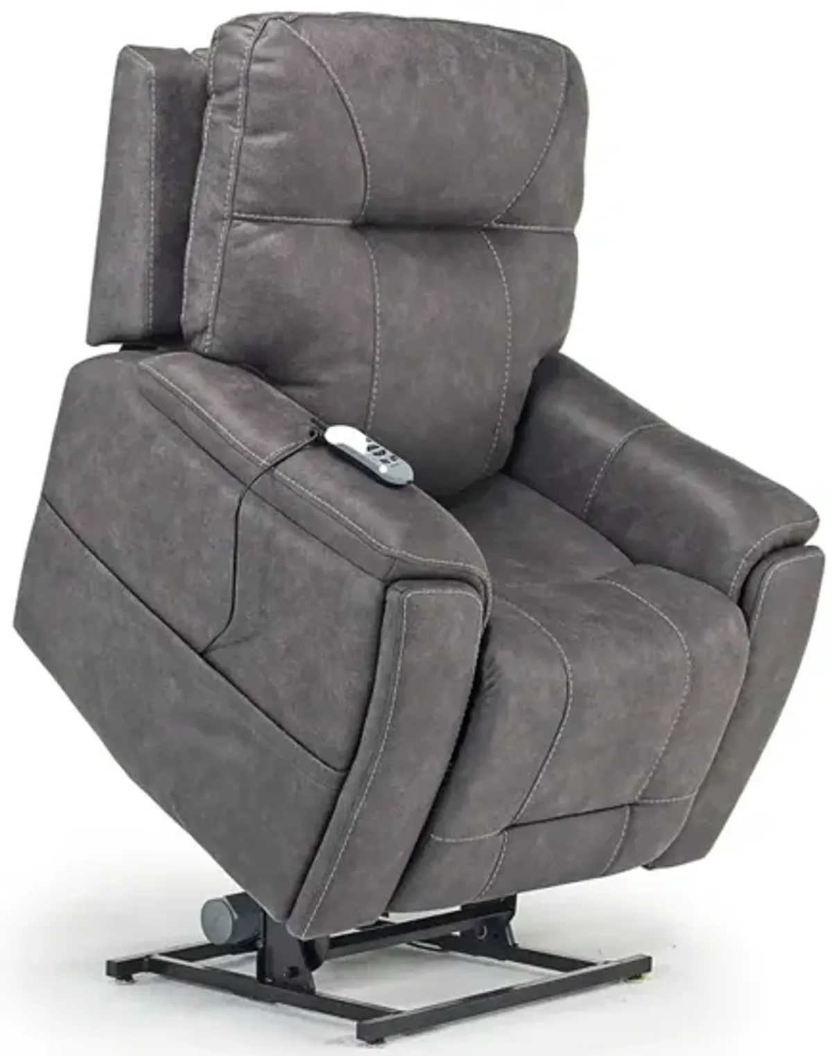 Kingston 2 Power Lift Chair in Steel Gray