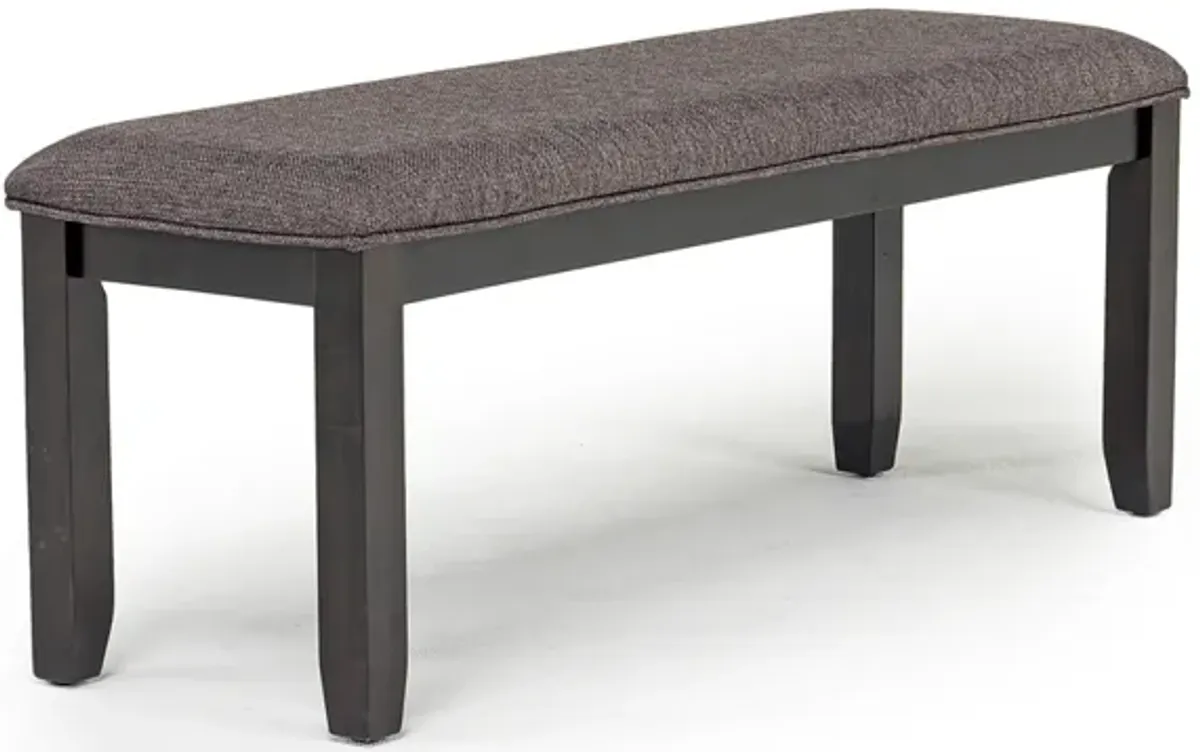 Miami Dining Bench in Brown