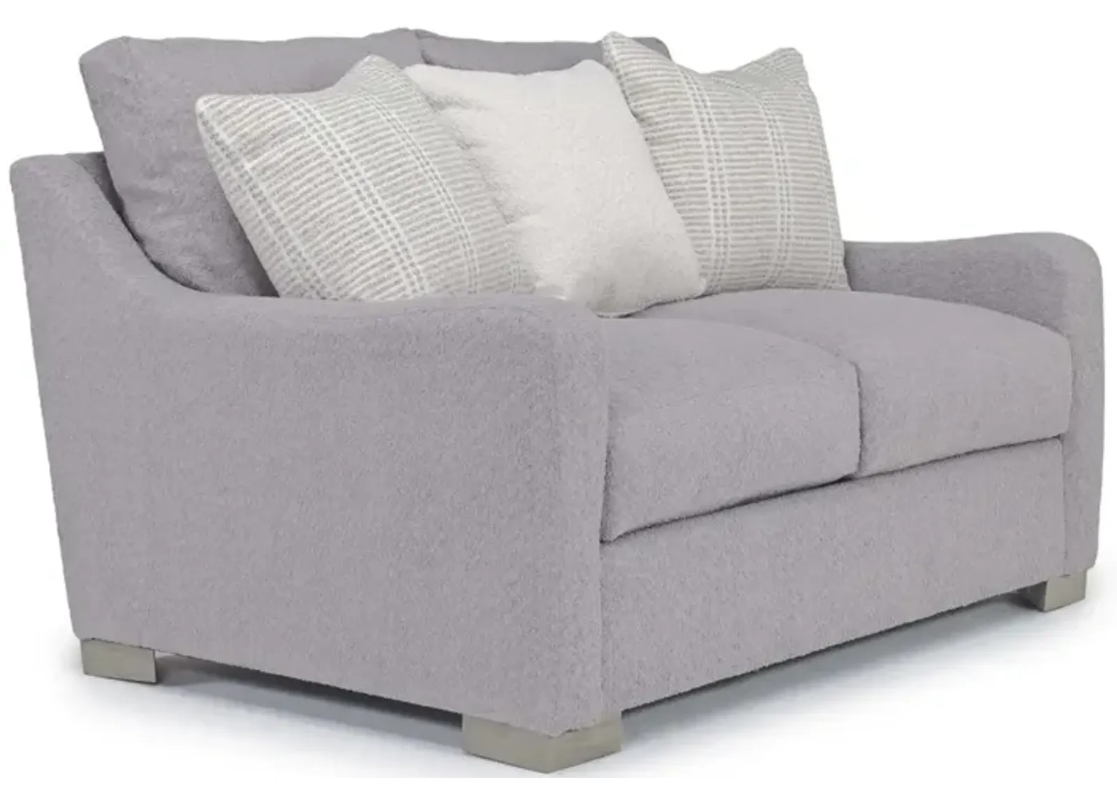 Alice Loveseat in Bellevue Platinum