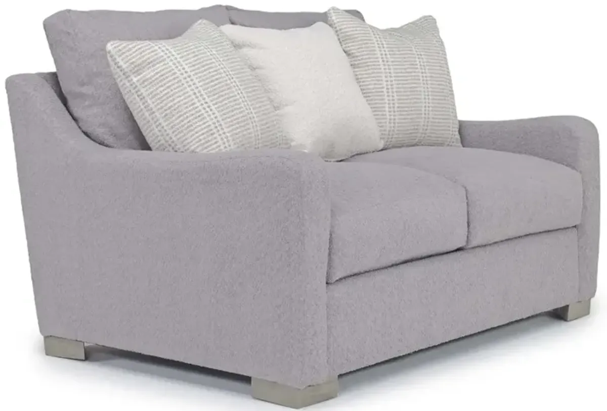 Alice Loveseat in Bellevue Platinum