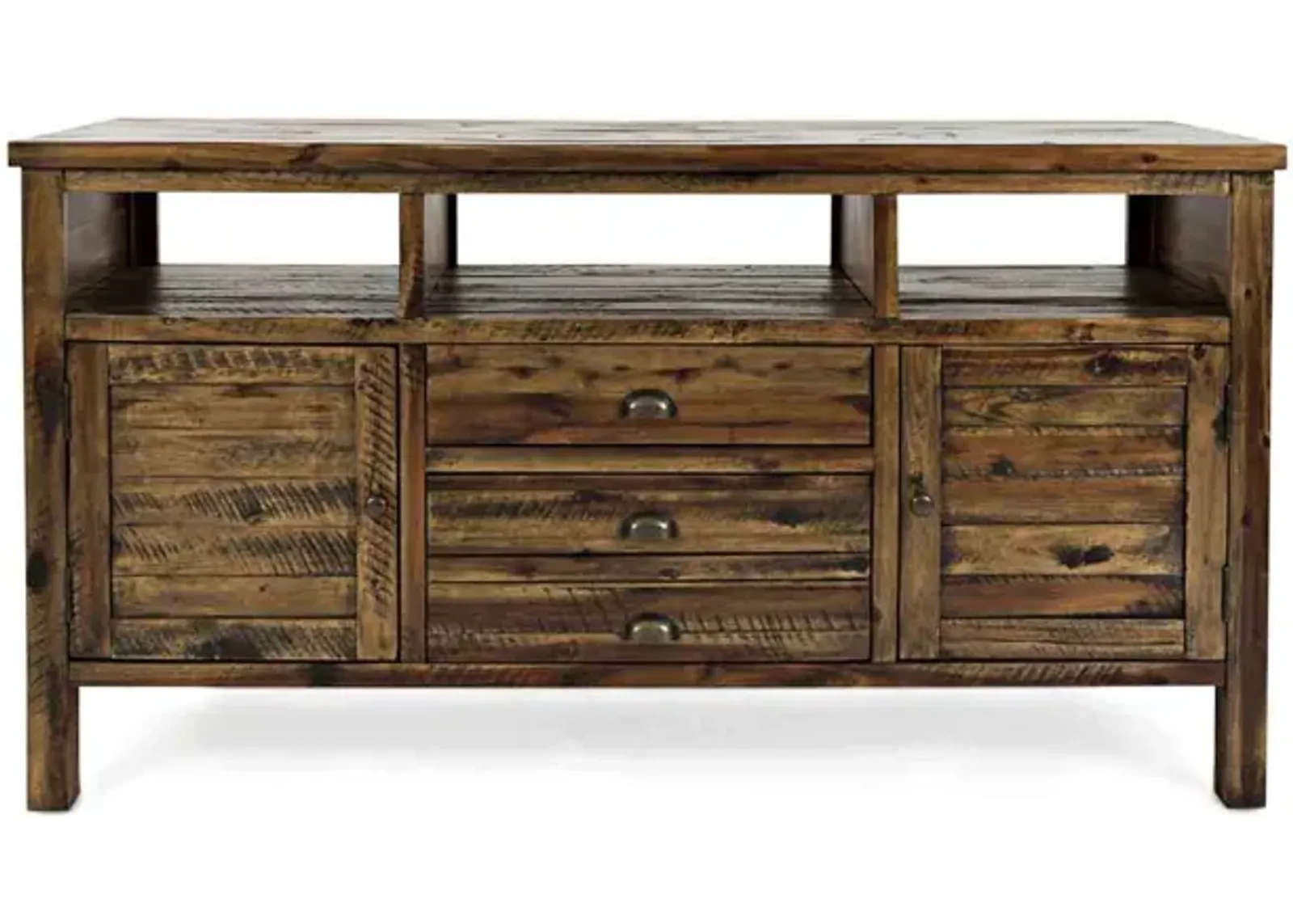 Artisans Media Console in Oak, 60 Inch