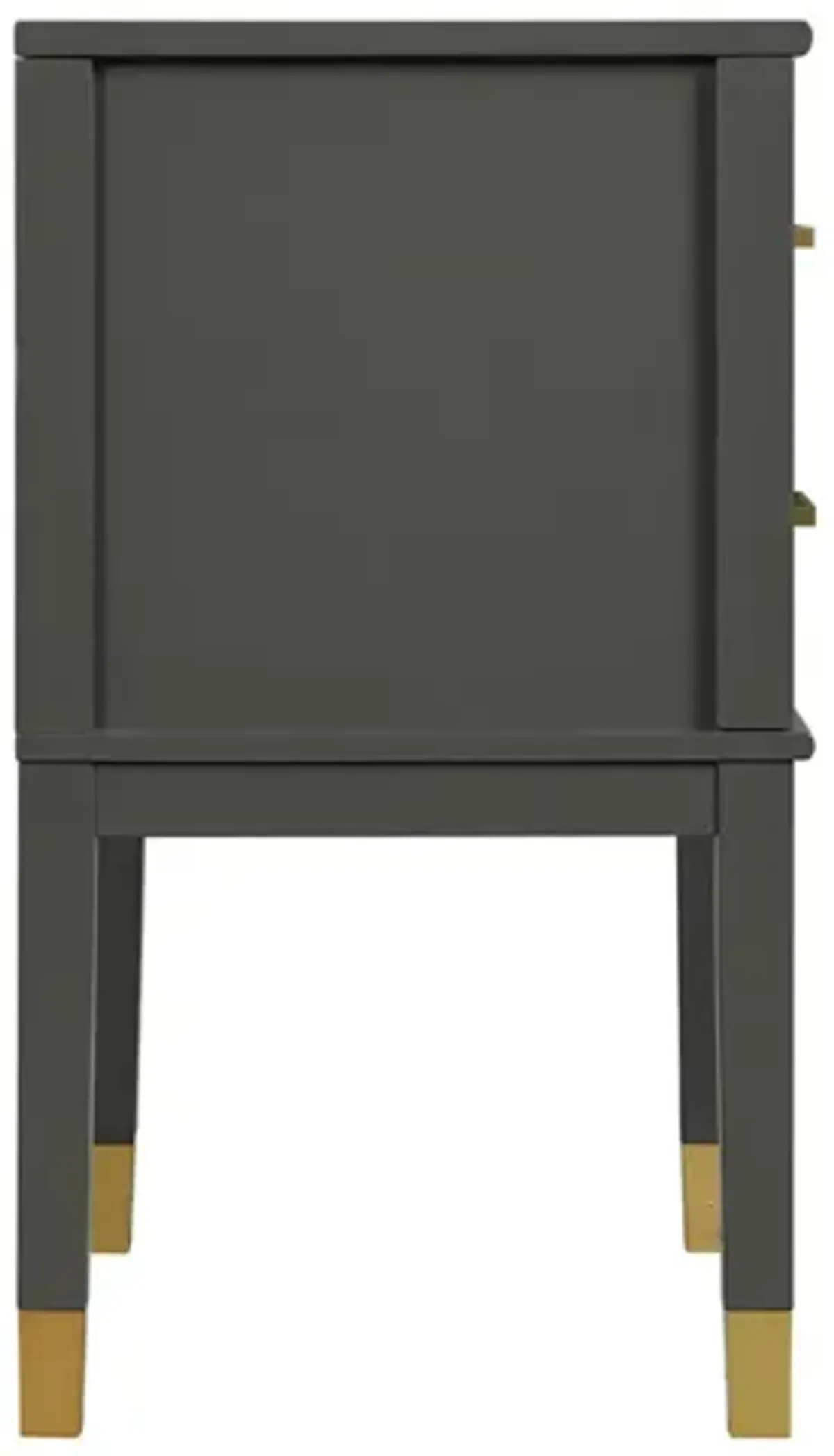 Brody End Table in Charcoal