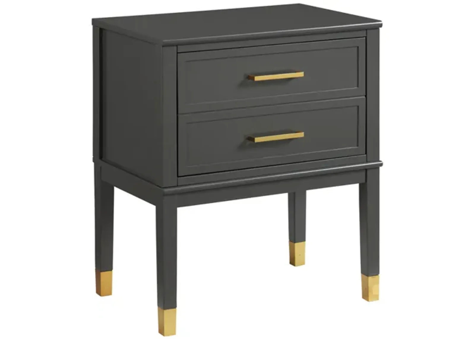 Brody End Table in Charcoal