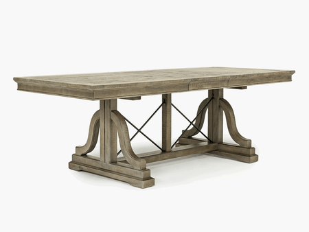 Bay Creek Extendable Dining Table in Light Gray