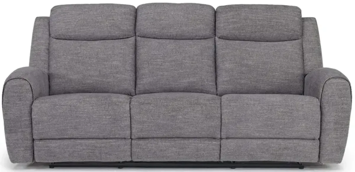 Mia Reclining Sofa in Gray