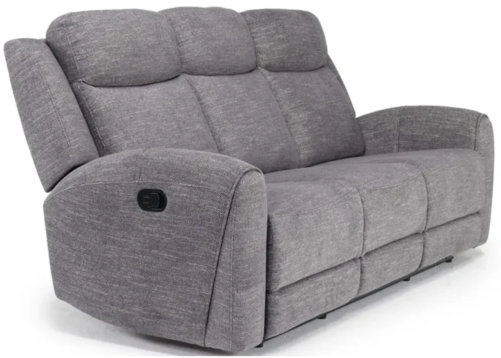 Mia Reclining Sofa in Gray