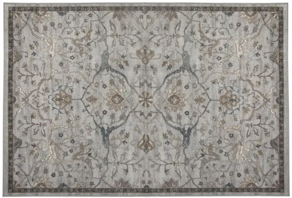 Sonoma Rug in Beige & Brown Traditional, 8 X 10
