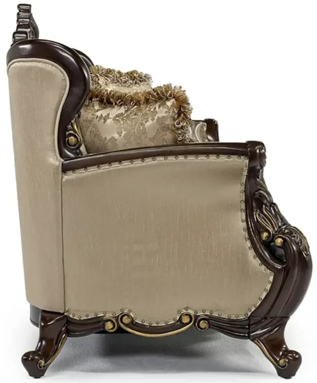 Constantine Loveseat in Gold