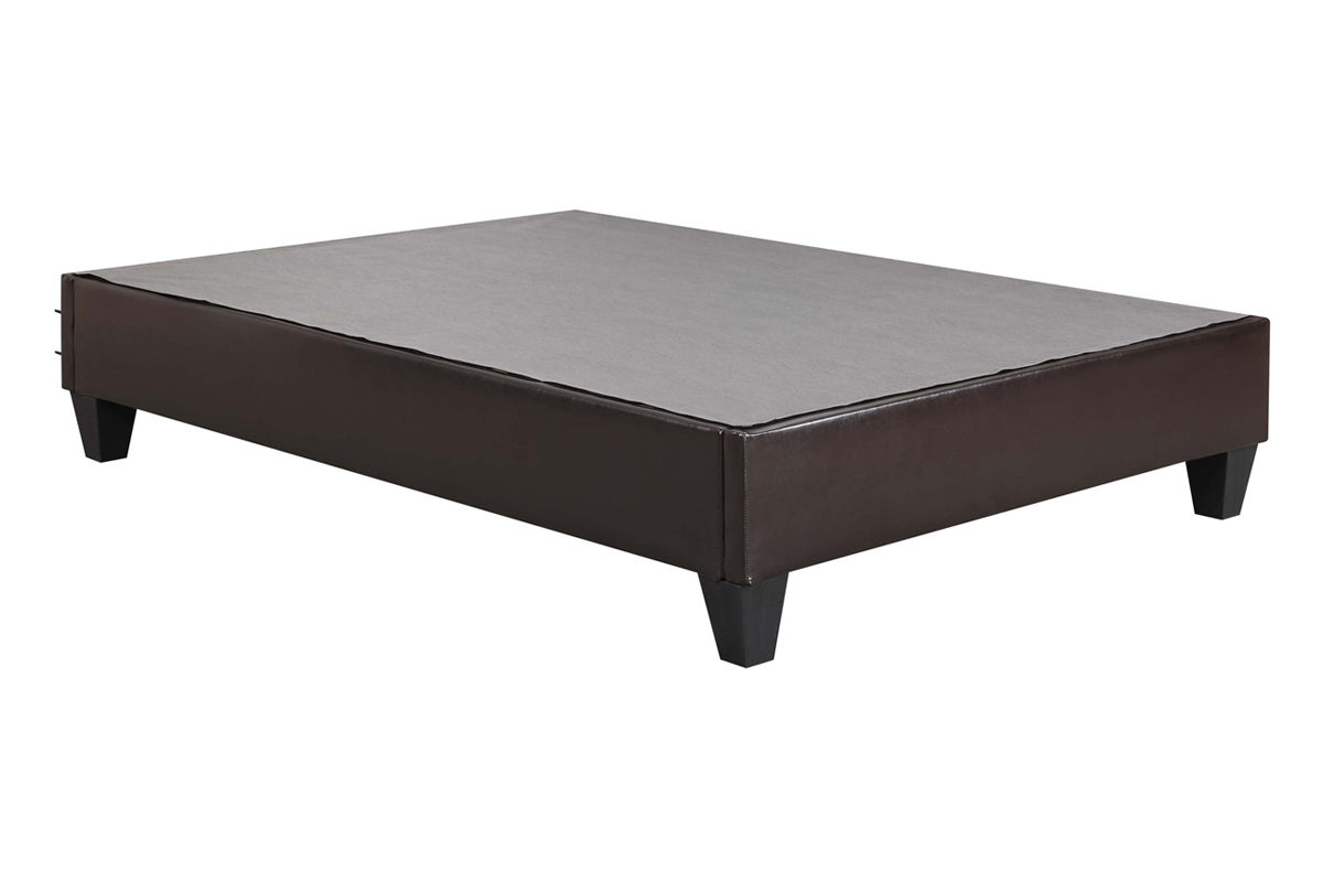 Abby Platform Bed in Brown, Full