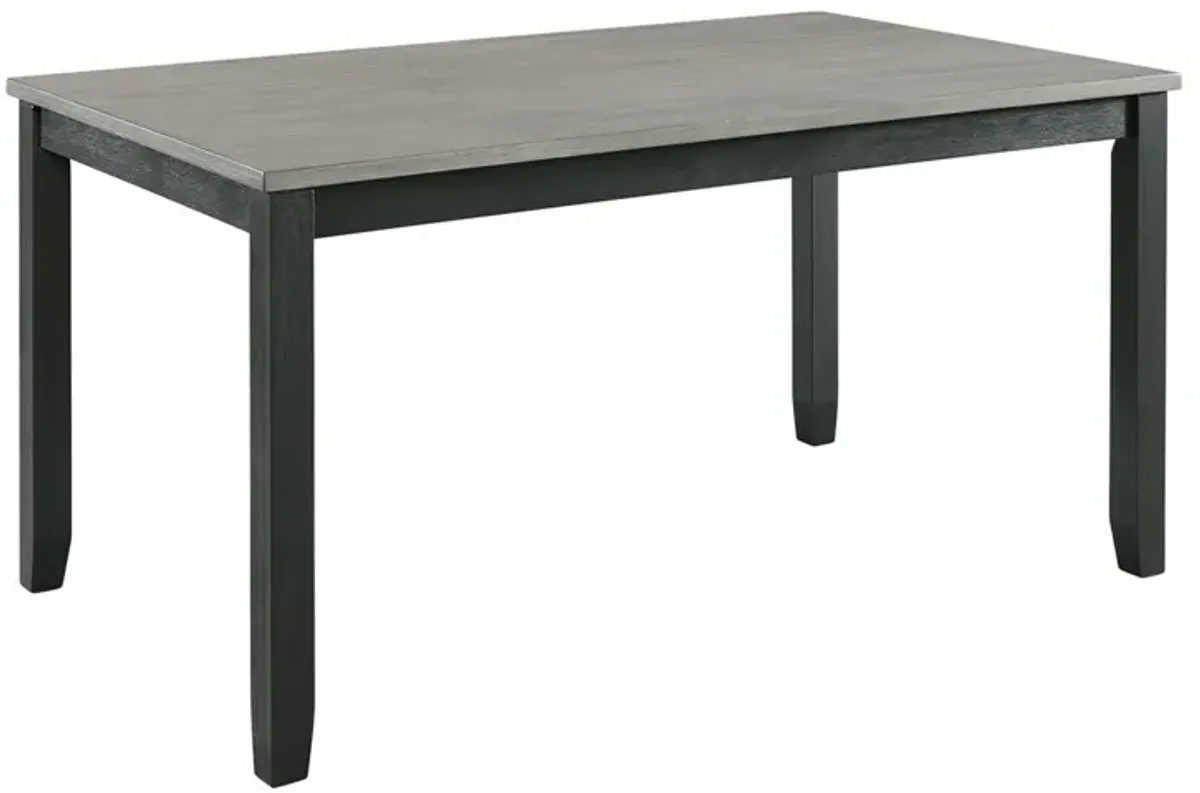 Kona Dining Table & 4 Chairs in Gray