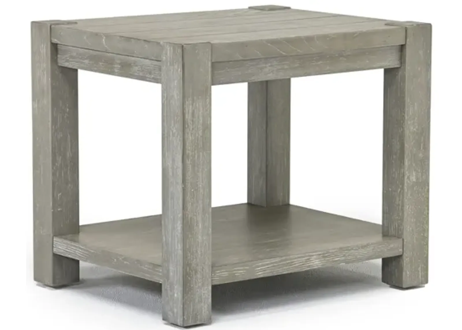 Burgess End Table in Calico Gray