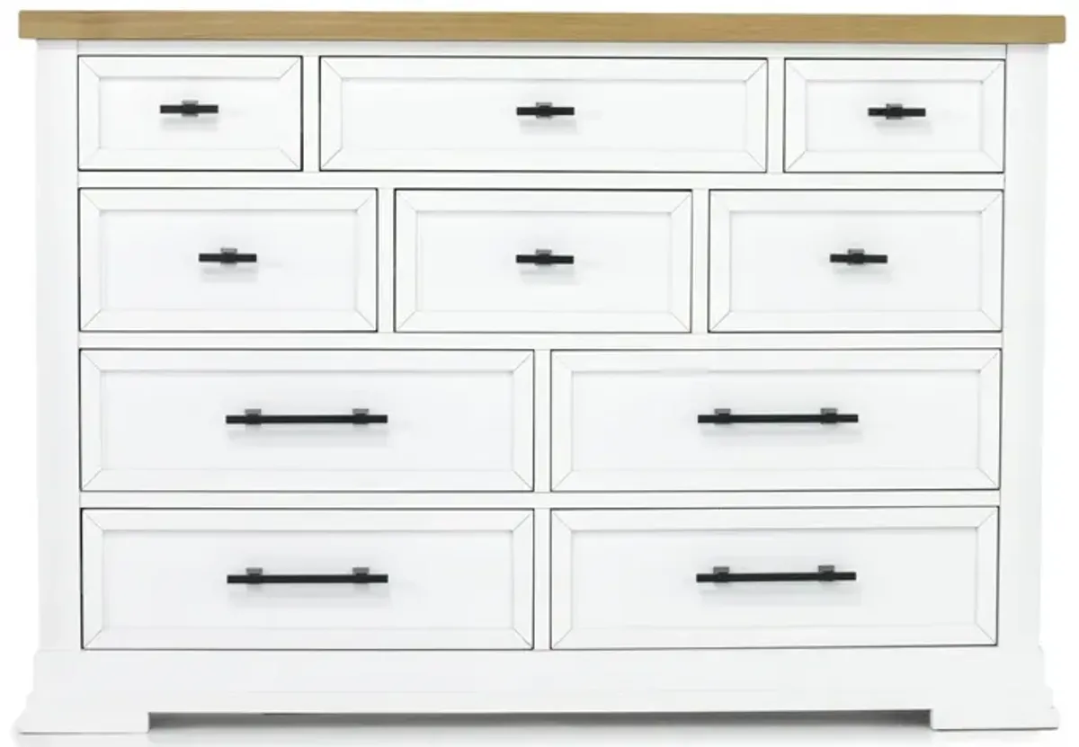 Ashbryn Dresser in White