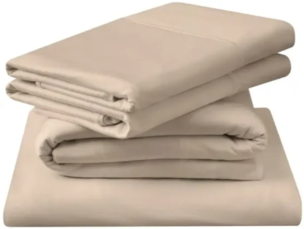 Tempur-Pedic Breeze Sheets in Sandstone, Eastern King