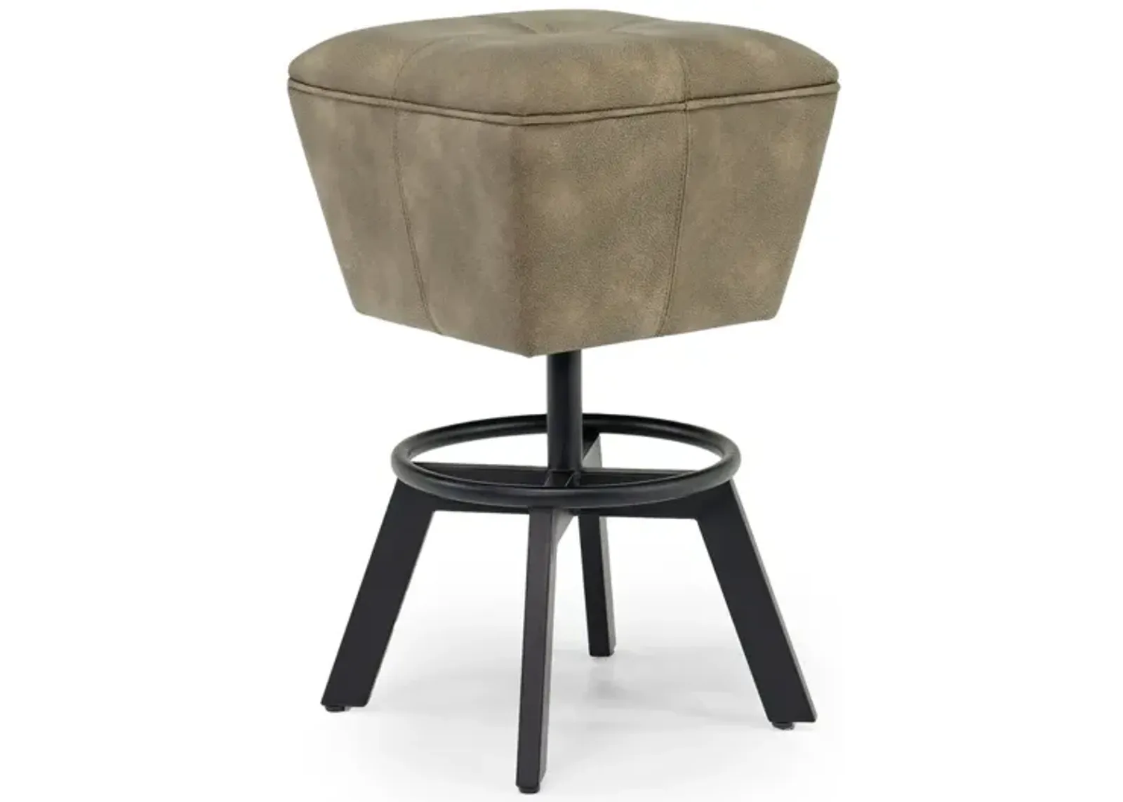 Sequoia Swivel Barstool in Espresso